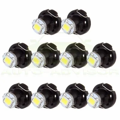 10X White T4/T4.2 Neo Wedge 1SMD LED  Climate AC Heater Control Base Light Bulbs • $8.99