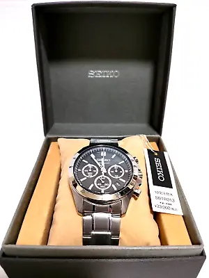 SEIKO SPIRIT SBTR013 Watch Men's Chronograph New In Box Authentic From JAPAN • $131.77