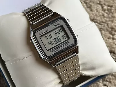 Vintage Lorus (By Seiko) Digital Alarm Chrono Watch W309-5080 With Seiko Box • $40