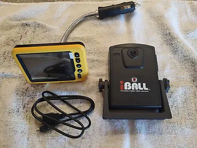 IBALL 5.8GHz WIRELESS MAGNETIC TRAILER HITCH REAR CAMERA WITH LCD MONITOR • $145
