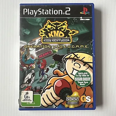 Playstation 2 Game Codename: Kids Next Door Operation Video Game Includes Manual • $26