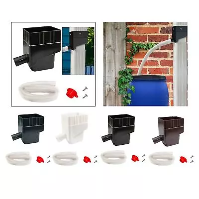 Rain Water Collection System Downspouts Diverter Raindrop Collection Gutter • £19.94