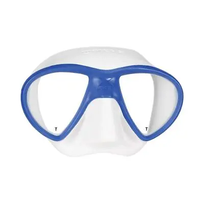 Used Mares X-Free Dive Mask - Color: Blue/White • $46.95