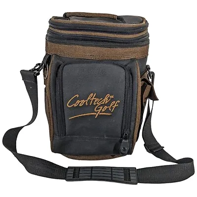 Cooltech Golf Cooler Bag Mini Ice Chest Drink Holder Insulated Thermal Brown • $25.51