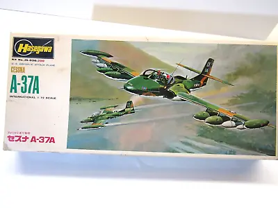 Hasegawa 1:72 Scale Cessna A-37A US Airforce Attack Plane Model Kit # JS-036:200 • $24.95