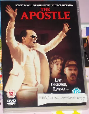 The Apostle Robert Duvall Farrah Fawcett Billy Bob Thornton Drama Dvd Vgc • £1.99