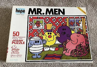 Mr Men 50 Piece Hope Jigsaw Puzzle Complete Vintage | 1970’s • £10