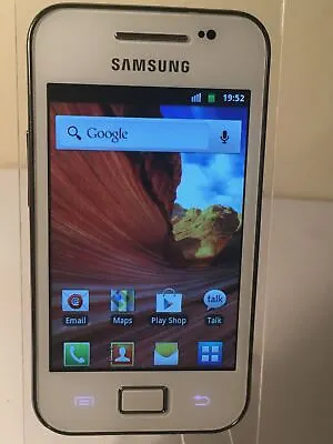 Samsung Galaxy Ace S5830 - Black/White/Purple - (Unlocked) Mobile Phone • £16.95