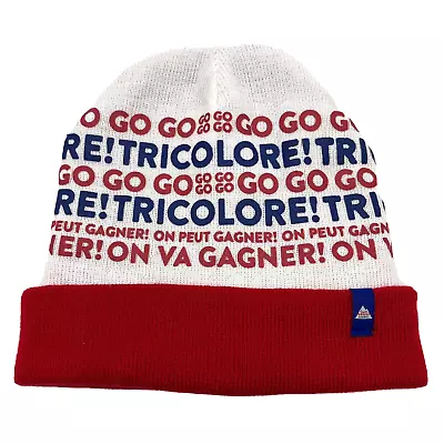 Montreal Canadiens Hat Beanie Toque White Red NHL Hockey Coors Light Molson Mens • $10.85