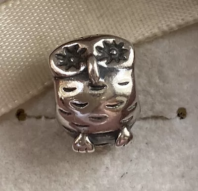 Pandora Sterling Silver Owl Charm Hm Pandora ALE  No Box  • £14.99