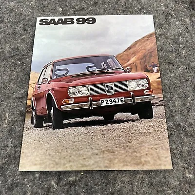 1969 Saab 99 Original Sales Brochure Specifications • $19