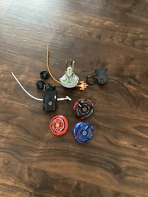 Beyblade Mixed Lot V-Force Driger Spinning Spirits Tops Spinners Rip Cords (7) • $20
