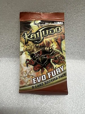 Kaijudo - EVO FURY CARD Booster Pack RISE OF THE DUEL MASTERS • $3