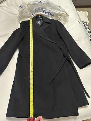 GAP Maternity Black Coat Size Small • $49.99