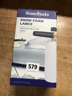 Stone Banks Snow Foam Lance Compatible With LAVOR/Parkside/Spear And Jackson 1L • £20