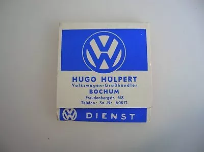 Vw Lighter HÜlpert Vintage German Car Dealer Bug Bus Karmann Cox Volkswagen Nos • $79