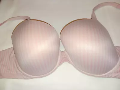 Victoria Secret 36DD BRA Body By Victoria Perfect Shape Pink Striped Women's • $19.99