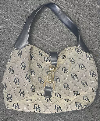 $40 • Buy Dooney Bourke Samba Lock Leather Hobo Purse Satchel Handbag Shoulder BagMonogram