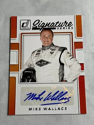 2018 Panini Donruss Signature Series Mike Wallace Auto #SS-MW • $5