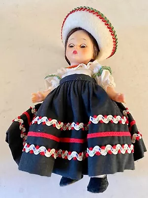 Madame Alexander DOLL Mexico #576 International Series 1974 Bent Knees Vintage • $15.95