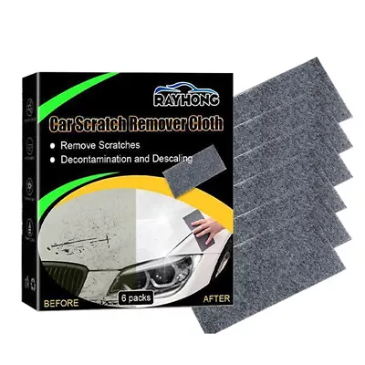 6Pcs Nano Sparkle Cloth For Car Scratches Nano Magic Cloth Scratch Remover • $7.49