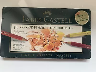 Faber-Castell F110012 Polychromos Colour Pencils - 12 Piece Sealed • £14.90