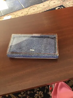 Vince Camuto Acrylic & Stingray Clutch (see Full Description) • $19.99