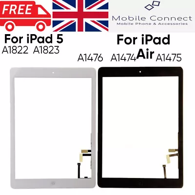 Touch Digitizer  IPad 1 2 3 4 5 6 7 8 9 Air Mini Screen Replacement Front Glass • £8.99