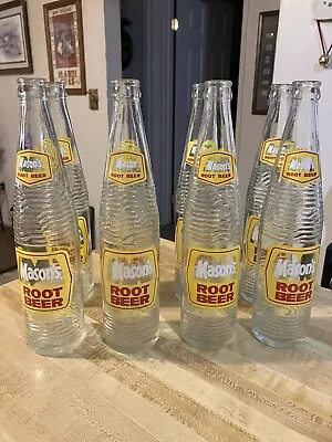 Vintage Mason's Old Fashioned Root Beer Bottle Lot Of (8) Chicago Illinois • $90