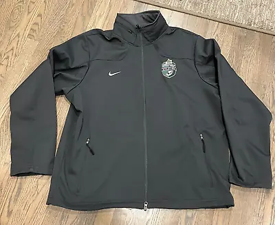 NIKE Therma Fit Fleece Lined JACKET XXL WORN 1X Auburn Zip Music City Bowl 2023 • $49.77