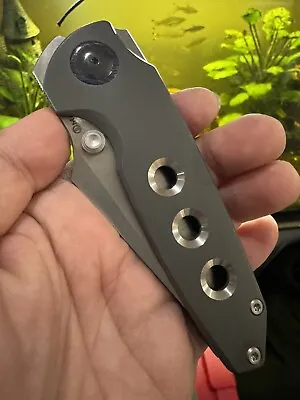 Maxace Manticore Magnacut Speed Hole Handle Timascus Clip/spacer Knife NIB • $595