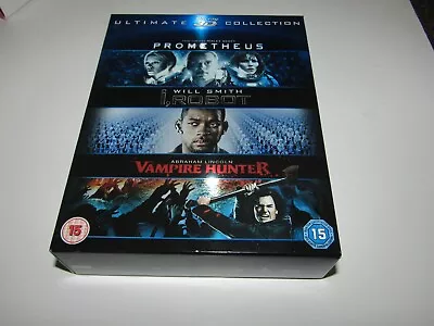 Prometheus / I Robot / Abraham Lincoln Vampire Hunter Triple Pack (Blu-ray 3D) • £12.99