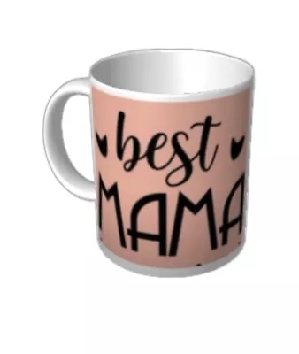 BEST MAMA Coffee Mug Tea Cup Mothers Day Gift 375 Ml Boxed • $19.95