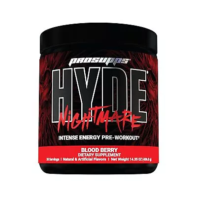 ProSupps Hyde Nightmare Pre-Workout Powder Energy Drink (30 Servings Blood...  • $59.95