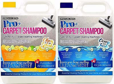 £25.95 • Buy Carpet Cleaning Solution Shampoo Odour Deodoriser Upholstery Cleaner 10L & Vax