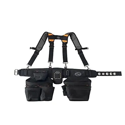 Dead On Tools - 1680 Denier Poly Carpenter’s Tool Belt With Suspenders (HDP40... • $72.64