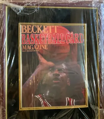 Michael Jordan Signed Autograph Auto  1990 Beckett Magazine #1 • $2500