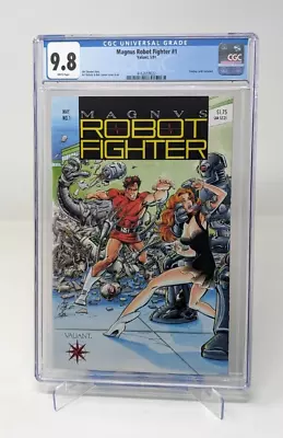 Magnus Robot Fighter #1 CGC 9.8 Valiant/Acclaim Comics 1991 • $125