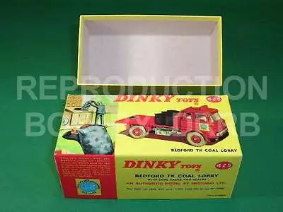 Dinky #425 Bedford TK Coal Lorry - Reproduction Box By DRRB • £28