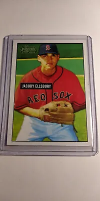Jacoby Ellsbury 2005 Bowman Heritage Mahogany Rookie Rc #337 Boston Red Sox • $3.81