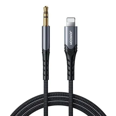 Joyroom SY-A02 IPhone To 3.5mm Aux Audio Cable Headphone Jack Adapter 2M Black • $29.69