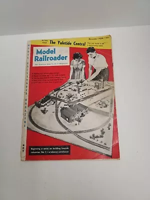  Model Railroader Magazine November 1954 • $3.49