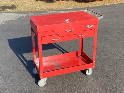 Unique Vintage MATCO Tool Box Cabinet Cart With Keys • $299.99