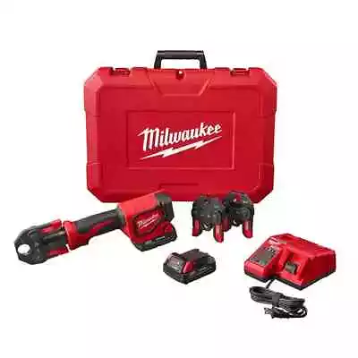 Milwaukee 2674-22C M18 18V Short Throw Press Tool Kit W/ PEX Crimp Jaws NEW • $500