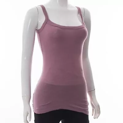 Marc O'Polo Women's Basic Scoop Neck Strappy Sleeveless Tank Top Old Rose Size S • £16.84