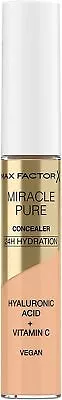 £4.49 • Buy Max Factor Miracle Pure Concealer With Vitamin C + Hyaluronic Acid Shade 02