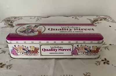 Vintage Quality Street Chocolate Tin Display Prop 1980s • £15.99