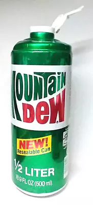 Very Rare Mountaiin Dew Clicker Can 1982 - 16.9 Oz-continental Can Co. Free Ship • $25.99