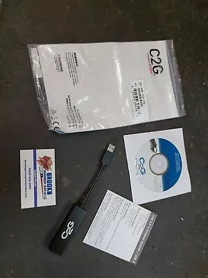 C2G ARB-TU3-ETG USB 3.0 To Gigabit Ethernet Adapter • $18
