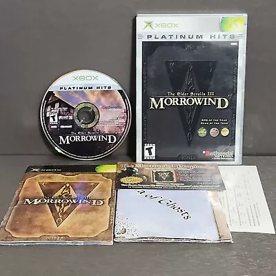 Elder Scrolls 3 Morrowind XBOX CIB Free Shipping Same Day • $24.88